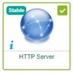 HTTP Server Plugin Pack card, marked Stable and installed, in the Centreon Plugin Packs Manager