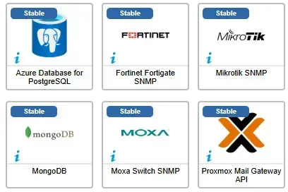 6 Centreon monitoring connectors fixed in February 2025: Azure Database for PostgreSQL, Fortinet Fortigate SNMP, Mikrotik SNMP, MongoDB, Moxa Switch SNMP and Proxmox Mail Gateway API