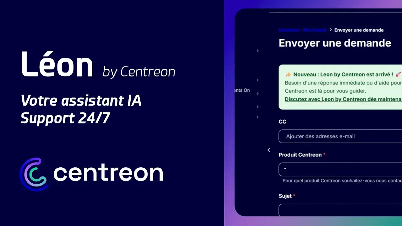 Nouveauté support : découvrez Léon, votre assistant IA disponible 24/7 dans le Customer Care Portal