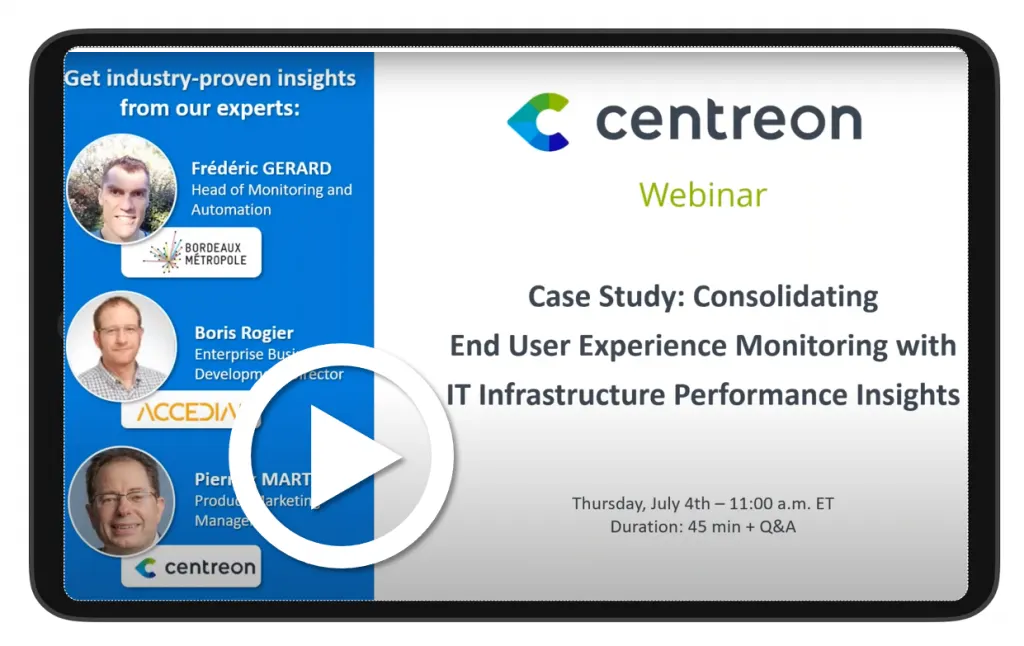 Case Study: Consolidating End User Experience Monitoring with IT Infrastructure Performance Insights