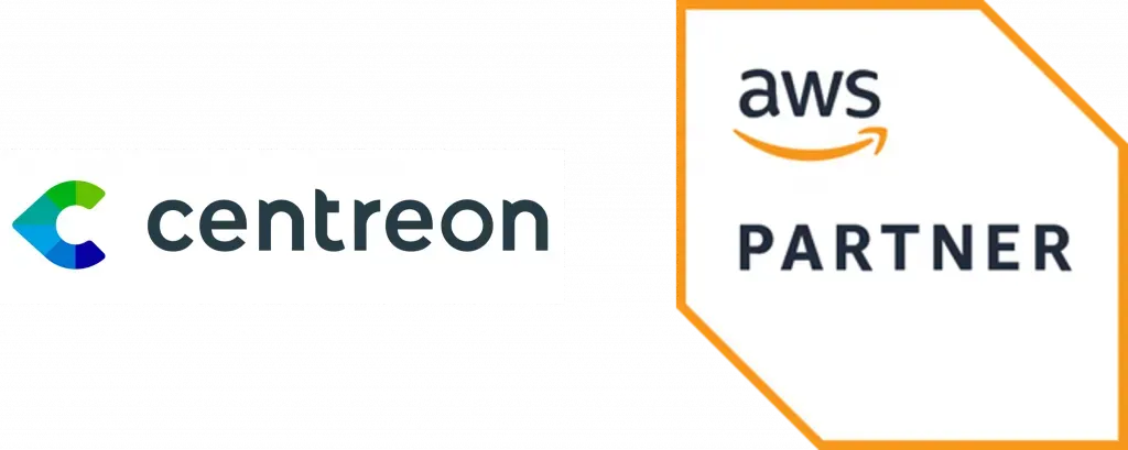 Centreon and AWS Partner logos