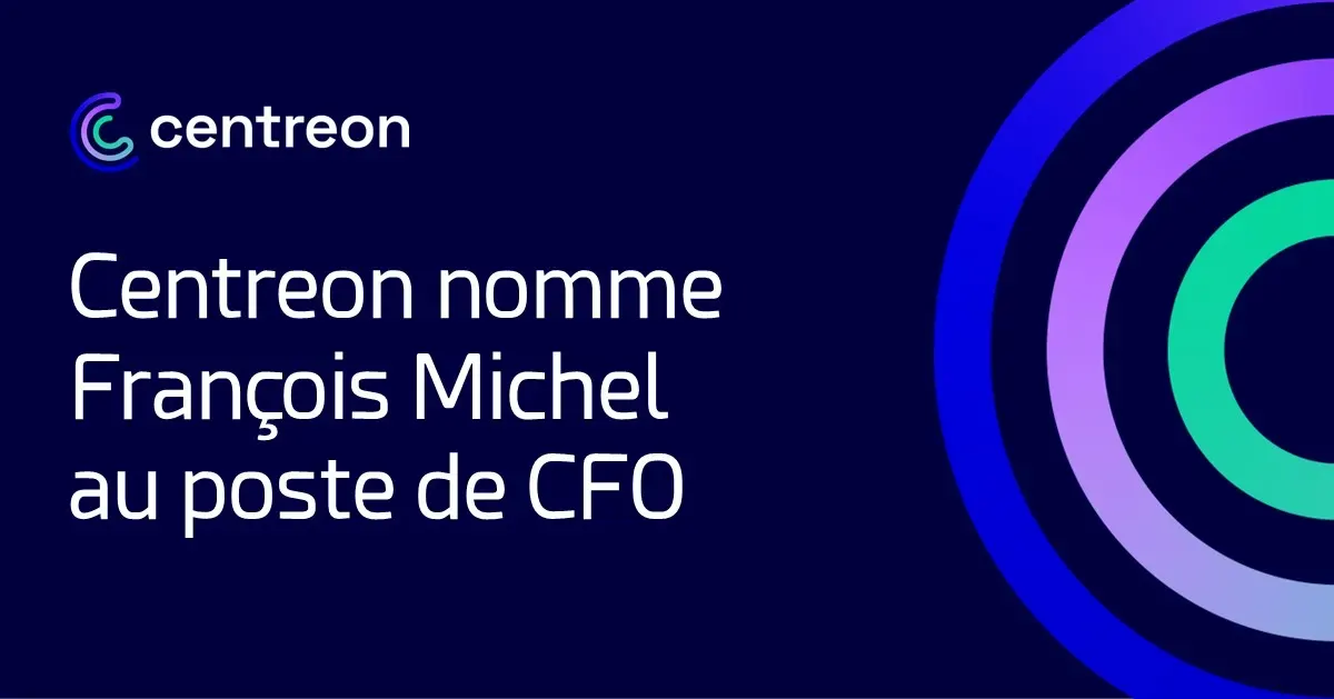 Centreon nomme François Michel au poste de Chief Financial Officer