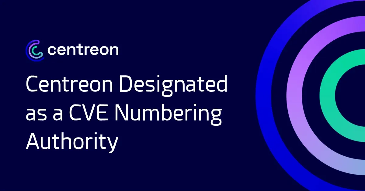 Centreon Designated as a CVE Numbering Authority